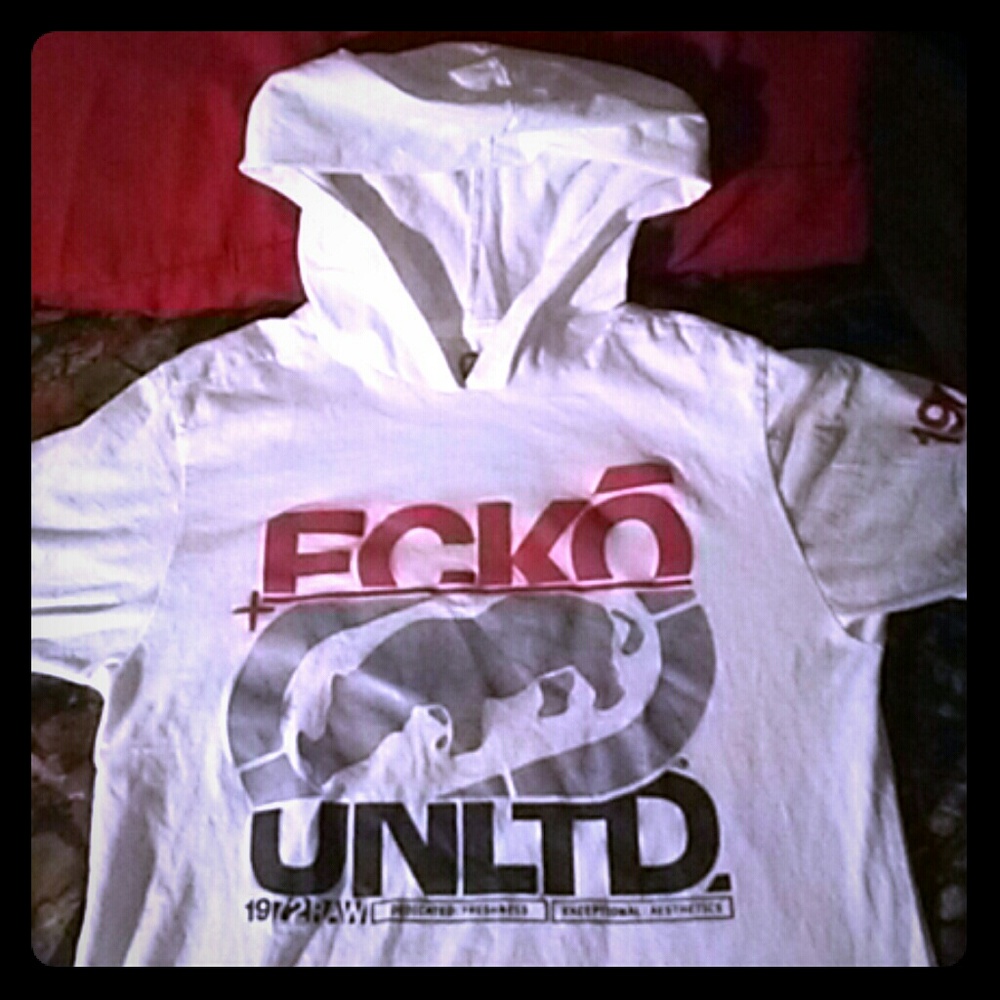 ecko unltd hooded t-shirt